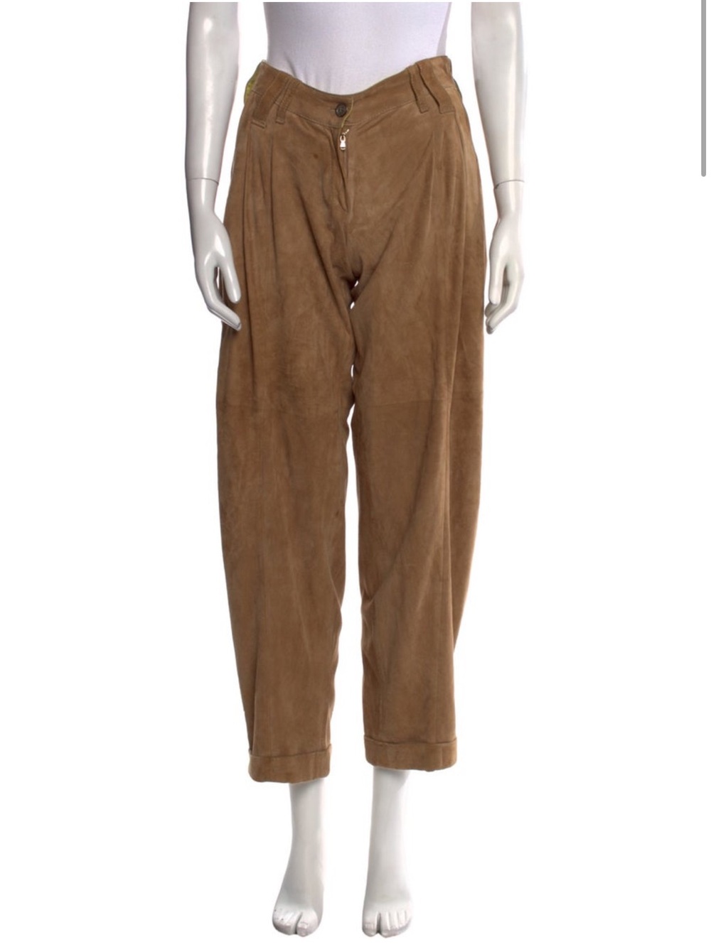 Dolce and Gabbana suede pants